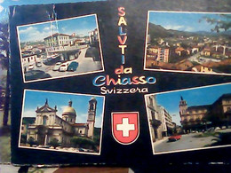 SUISSE SVIZZERA SWITZERLAND -SCHWEIZ CHIASSO  VUES  SALUTI V1965 IQ8838 - Chiasso