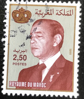 Royaume Du Maroc - C9/31 - (°)used - 1987 - Michel 1110 - Koning Hassan II - Morocco (1956-...)
