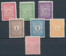 1921. Yugoslavia Porto Stamps - Impuestos