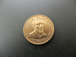 Jeton Token USA - Presidential Medal - James Garfield 1881 - Unclassified