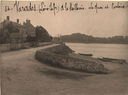 Varades * Photo Circa 1900 * à La Meilleraie , Le Quai Et La Loire - Varades