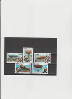 Cuba 2000 - (YT)  3868/72  Used  " Wipa 2000. Exposition Philatelique Mondiale A Vienna. Dirigeables. " - Usados