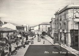 Cartolina - Postcard /  Viaggiata - Sent /  Olbia - Piazza Regina Margherita. ( Gran Formato ) Anni 60° - Olbia
