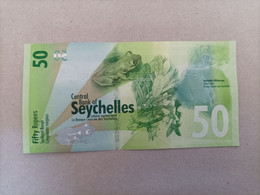 Billete De Seychelles De 50 Rupees, Año 2016, UNC - Seychelles