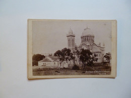 ALGER  -  Basilique De Notre Dame D'Afrique  -  Ancienne Photographie Vers 1880 Sur Cartonnage épais  -  Très Bon état - Algiers