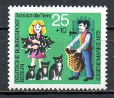 ALLEMAGNE BERLIN. N°384 De 1972. Chat. - Domestic Cats