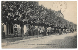 CPA 89 YONNE  JOIGNY  L'Avenue Gambetta Côté Droit N°14 - Joigny