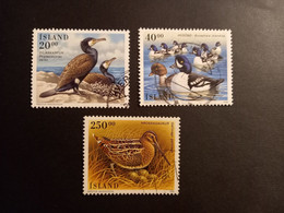 Islandia. Cat.ivert.782 Y 793/4....8eu.en  Usado - Used Stamps