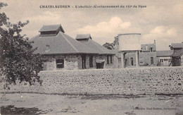 CPA Chatelaudren - L'abattoir Cantonnement Du 132e De Ligne - Châtelaudren