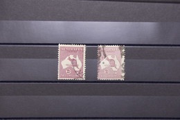 AUSTRALIE - Type Kangourous 2 Schilling X 2 Exemplaires Oblitérés - L 122565 - Usados