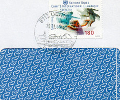 Nations Unies Genève - N° YT 519 De 2004 Sur Env. Du 10/11/2005. Sports. C.I.O. - Storia Postale