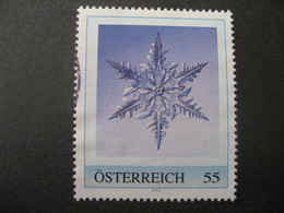 Österreich- Personalisierte Marke, Schneekristall,  Gebraucht - Personalisierte Briefmarken