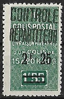 ALGERIE COLIS POSTAL N°37 N* - Paketmarken