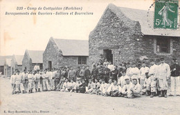 CPA Camp De Coetquidan - Baraquements Des Ouvriers - Selliers Et Bourreliers - Guer Cötquidan
