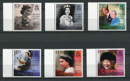 British Antarctic Territory - Mi.Nr. 836 / 841 - "95. Geburtstag Queen Elisabeth II." ** / MNH (aus Dem Jahr 2021) - Ongebruikt