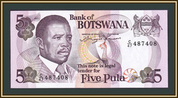 Botswana 5 Pul 1992 P-11 (11a) UNC - Botswana