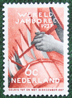 6 Ct Wereld Jamboree Vogelenzang NVPH 294 (Mi 302) 1937 Gestempeld / USED NEDERLAND / NIEDERLANDE - Used Stamps