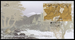 Greece 2022 Europa Cept Stories And Myths Complete FDC - FDC