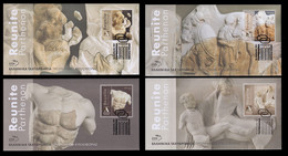 Greece 2022 The Parthenon Sculptures Complete Set FDC - FDC