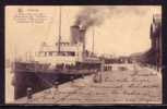 BELGIQUE - Ostende - La Malle - Embarquement Pour L'Angleterre Steamer Ville De Liege - POSTCARD 1920 To MONTEVIDEO - Navigazione