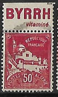 ALGERIE N°79Ab Publicité "Byrrh" - Used Stamps