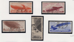 Sowjet-Unie Jaar 1934 Michel-cat. 483/487 - Other & Unclassified