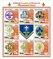 Niger  2022 Scouts Emergency Response In Ukraine. (256) OFFICIAL ISSUE - Ongebruikt