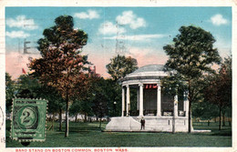 BOSTON / BAND STAND ON BOSTON COMMON / BEL AFFRANCHISSEMENT - Boston