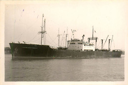 LOIDE GUATEMALA * Carte Photo * Bateau Commerce Cargo Paquebot * Compagnie Société Lloys Brésil Brasil - Handel