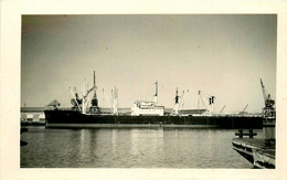 LOIDE PARAGUAI * Carte Photo * Bateau Commerce Cargo Paquebot * Compagnie Société Lloyd Brésil Brasil - Handel