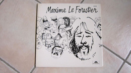 MAXIME LE FORESTIER CARICATURE / SALTIMBANQUES DESSIN CABU 33T LP 1981 POLYDOR - Cabu