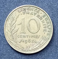 Pièce De 10 Centimes Marianne 1963 - 10 Centimes