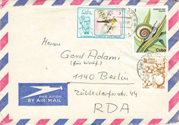 CUBA - AIR MAIL 1987 > BERLIN/DDR / ZL328 - Poste Aérienne