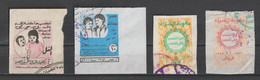 Egypt - Old Labels / Revenues - Donations - Fighting Tuberculosis - Winter Aid - Nuevos