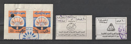 Egypt - Old Labels / Revenues - Donations - Fighting Tuberculosis - Winter Aid - Nuevos