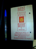 Autriche Lofer Publicité Huiles Schell  Vieux Papier Facture Garage Sgell Station Franz Voolstatter  Année 60/70? - Austria