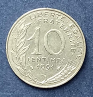 Pièce De 10 Centimes Marianne 1991 - 10 Centimes