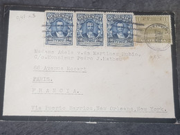 Guatemala Lettre Pour Paris France 1928 - Guatemala