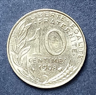 Pièce De 10 Centimes Marianne 1998 - 10 Centimes