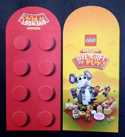 Malaysia LEGO 2020 Legoland Cartoon Chinese New Year Lunar Year Of The Rat Angpao (money Red Packet) - Nouvel An