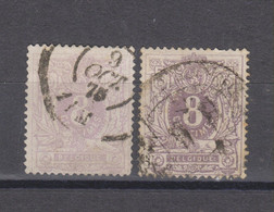 COB 29 Et 29a Oblitérés Cote 120€ - 1869-1888 Leone Coricato