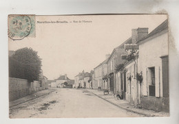 CPA MAROLLES LES BRAULTS (Sarthe) - Rue De Mamers - Marolles-les-Braults