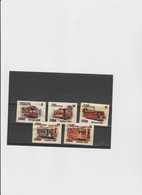 Cuba 2004 - (YT)  4153/57 Used   "Transports. Tramways" - Used Stamps