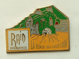 Pin's RAID DECOUVERTE - LA RONDE DES CHTEAUX - Rallye