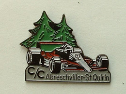 PIN'S COURSE DE COTE - ABRESCHVILLER ST QUIRIN - Rallye