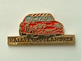 PIN'S RALLYE DES FLANDRES - Rallye