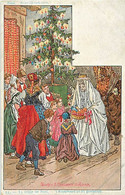 Illustrateurs -ref-B834- Illustrateur Kaufmann - Usages Et Costumes D Alsace N° 22 - Veille De Noël - - Kauffmann, Paul