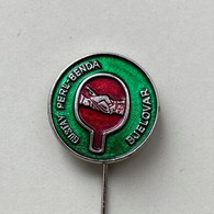 TABLE TENNIS CROATIA TOURNAMENT "GUSTAV PERL-BENDA" BJELOVAR  BROCHE INSINE DISTINTIVO PIN BADGE - Tennis De Table