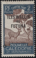 Wallis & Futuna 1930 MH Sc J11 2c Malayan Sambar Variety - Segnatasse