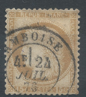 Lot N°66607   N°55, Oblitéré Cachet à Date De Amboise, Indre-et-Loir (36) - 1871-1875 Cérès